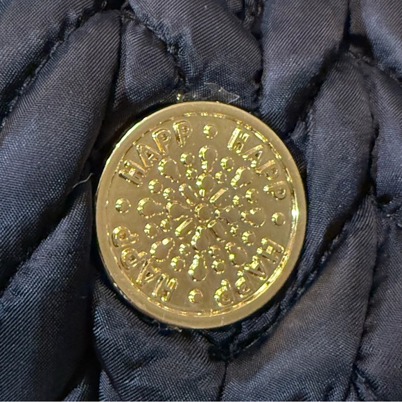 HAPP Levy Black Quilted Diaper Backpack - Black - Picture 10 of 16